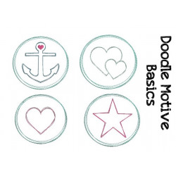 Stickserie - Doodle Motive Basics